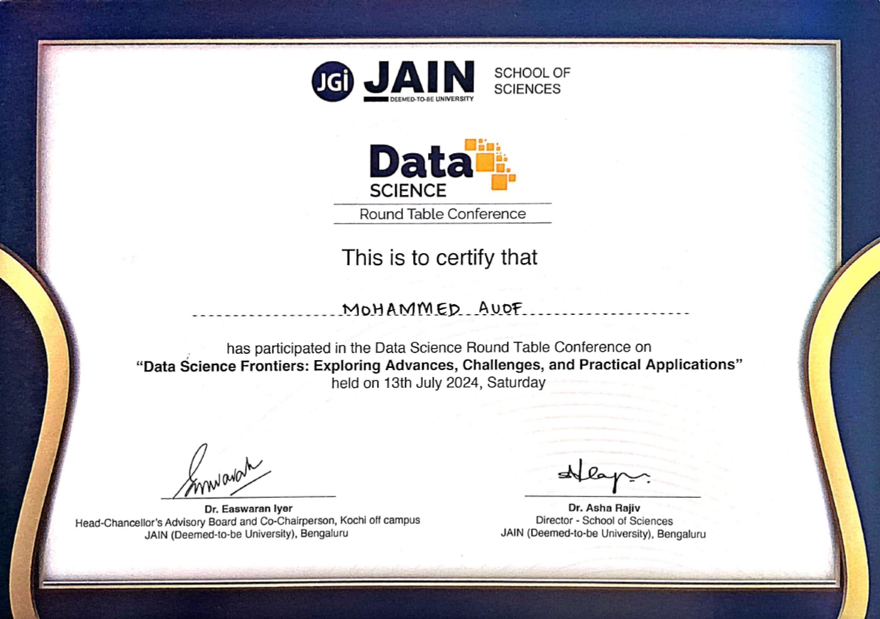 ML Algorithms Workshop